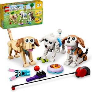 NWOT Lego Creator 3 Adorable Dogs